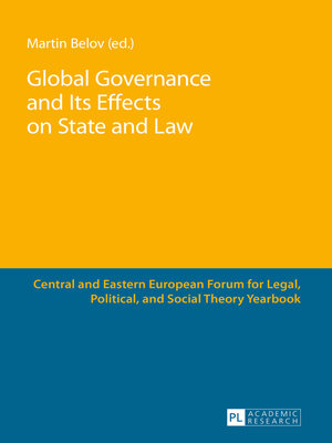 cover image of Global Governance and Its Effects on State and Law
